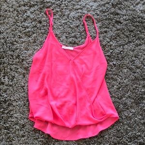 Pink Tank Blouse